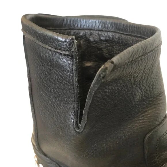 Steve Madden studded leather combat boots - Picture 11 of 13